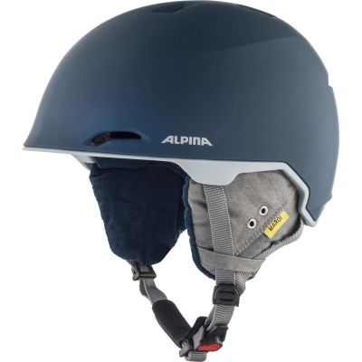 Лот: 14763491. Фото: 1. Зимний Шлем Alpina Maroi Ink/Grey... Шлемы