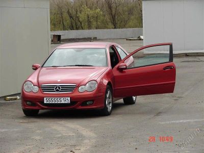 Лот: 1035358. Фото: 1. Мерседес Спорт Купе С 180 2005. Автомобили