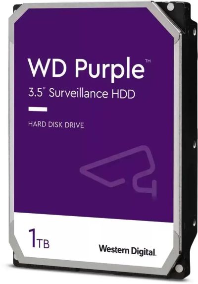 Лот: 24946718. Фото: 1. Жесткий диск HDD 1,0Tb WD WD11PURZ... Жёсткие диски (HDD)