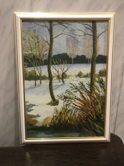 Лот: 17351572. Фото: 1. Картина- холст, масло. Произведения