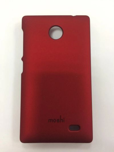 Лот: 10356440. Фото: 1. Чехол Nokia X Пластик Красный... Чехлы, бамперы