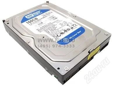 Лот: 1026954. Фото: 1. Новый винт 160Gb IDE, на гарантии. Жёсткие диски (HDD)