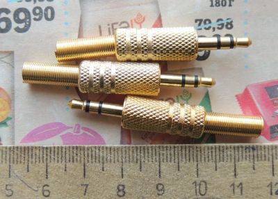 Лот: 8577012. Фото: 1. Разъём штекер джек 3,5 мм (mini... Разъёмы
