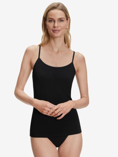 Лот: 22838684. Фото: 1. Женская майка FALKE, Черный. Топы, майки