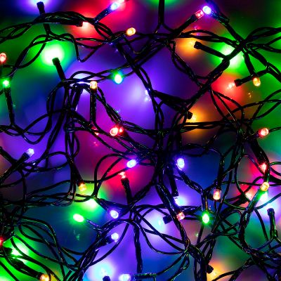 Лот: 18231286. Фото: 1. Гирлянда электрическая, 300 LED... Гирлянды, шарики, новогодние аксессуары