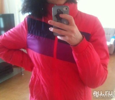 Лот: 8056746. Фото: 1. двусторонняя куртка Nike. Легкие куртки, толстовки