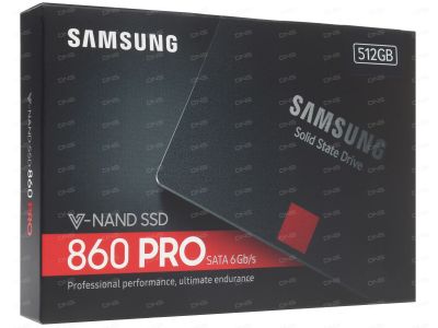 Лот: 18379880. Фото: 1. SSD 512GB Samsung 860 Pro новый. SSD-накопители