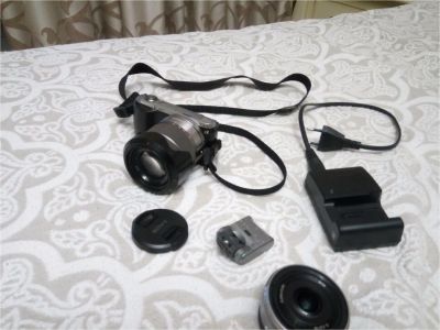 Лот: 9687907. Фото: 1. Фотоаппарат Sony nex-c3. Цифровые компактные