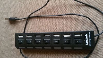 Лот: 9819662. Фото: 1. USB 2.0 High Speed Hub. USB хабы