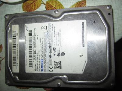 Лот: 5331901. Фото: 1. Не рабочий винт Samsung HD321KJ. Жёсткие диски (HDD)