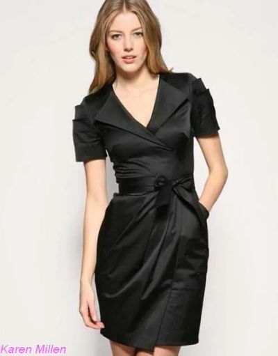 Лот: 3844481. Фото: 1. Платье Karen Millen синее. Платья