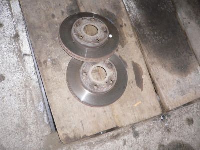Лот: 7101178. Фото: 1. Диски тормозные передние от Toyota... Тормозная система