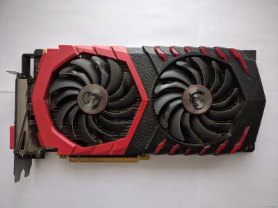 Лот: 12795952. Фото: 1. Видеокарта GTX1070 MSI Gaming... Видеокарты