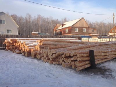 Лот: 9043626. Фото: 1. Столб ВЛ,ЛЭП Опора 11метров. Древесина, пиломатериал