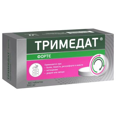 Лот: 24001710. Фото: 1. Тримедат Форте 300 мг таблетки... Лекарства