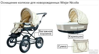 Лот: 10500986. Фото: 1. Коляска детская "Nicolla". Коляски