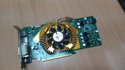 Лот: 17464634. Фото: 1. Видеокарта GeForce 9600GT 512mb... Видеокарты