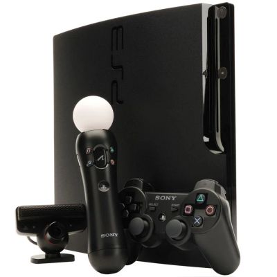 Лот: 3710652. Фото: 1. Playstation 3 (ps3) slim, 500гб... Игровые приставки, консоли