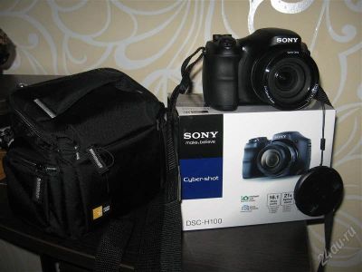 Лот: 2694281. Фото: 1. Цифровой фотоаппарат SONY DSC-H100. Цифровые компактные