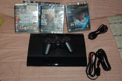 Лот: 3572603. Фото: 1. SONY PlayStation 3 Super Slim... Игровые приставки, консоли