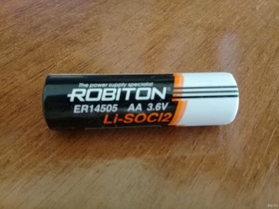 Лот: 17746039. Фото: 1. Батарейка Robiton ER14505 новая... Батарейки, аккумуляторы, элементы питания