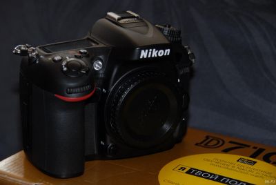 Лот: 13619654. Фото: 1. Nikon D7100 (практически новый... Цифровые зеркальные