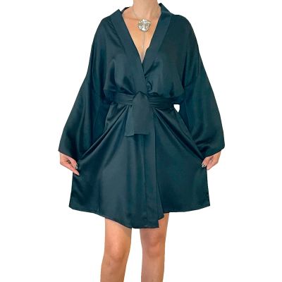 Лот: 24933385. Фото: 1. Халат кимоно мини Balimena Black... Домашняя одежда
