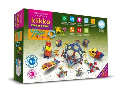 Лот: 18662490. Фото: 1. Конструктор ""Знаток"" Klikko... Конструкторы