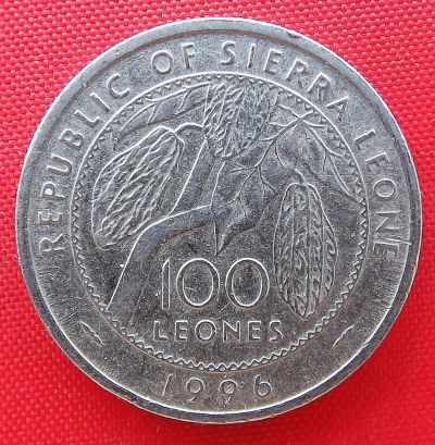 Лот: 3215331. Фото: 1. (№3100-Э252-2/25/LA) 100 леоне... Африка
