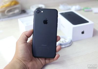 Лот: 13514966. Фото: 1. iphone 7 128gb black. Смартфоны