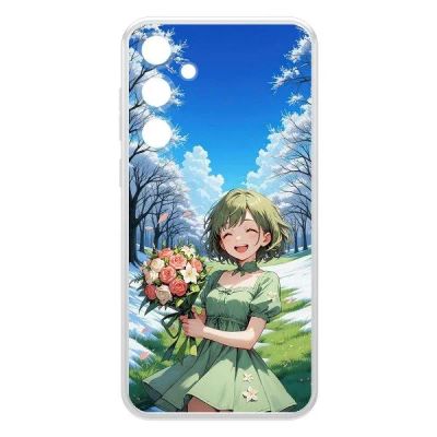 Лот: 25134975. Фото: 1. Чехол Krutoff Clear Case "Аниме... Чехлы, бамперы