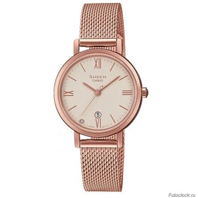 Лот: 21237605. Фото: 1. CASIO SHE-4540CGM-4A. Оригинальные наручные часы