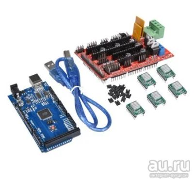 Лот: 16259382. Фото: 1. 3D-принтер ЧПУ CNC Mega 2560 R3... 3D принтеры, 3D ручки и комплектующие