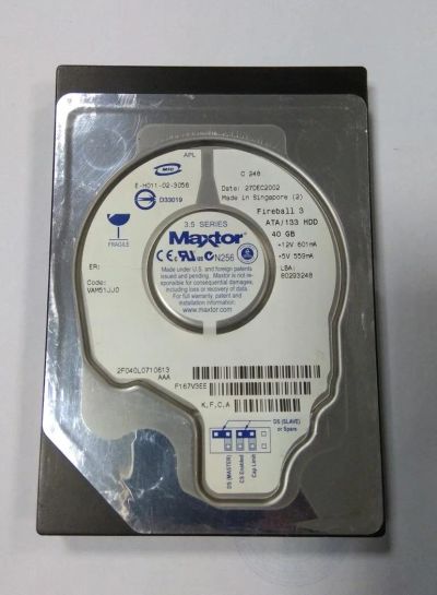 Лот: 10688161. Фото: 1. Жесткий диск Maxtor Fireball 3... Жёсткие диски (HDD)
