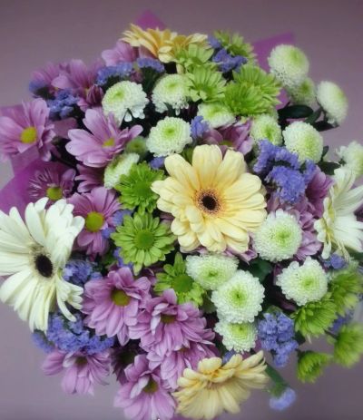 Лот: 7032526. Фото: 1. Сборный букет. Цветы на Щорса... Свежие цветы