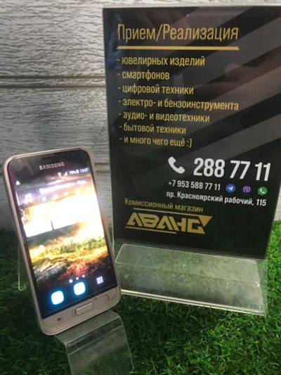 Лот: 19509068. Фото: 1. Смартфон Samsung Galaxy J1 (2016... Смартфоны
