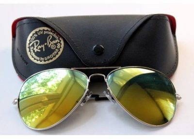 Лот: 5072975. Фото: 1. Очки Ray - Ban Aviator. Очки солнцезащитные