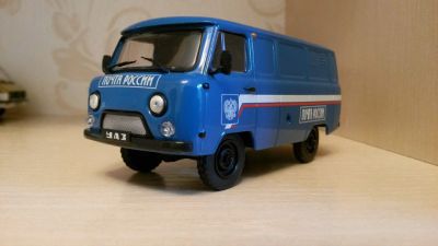 Лот: 6089637. Фото: 1. Автомодель Уаз 3741 "Почта России... Автомоделизм