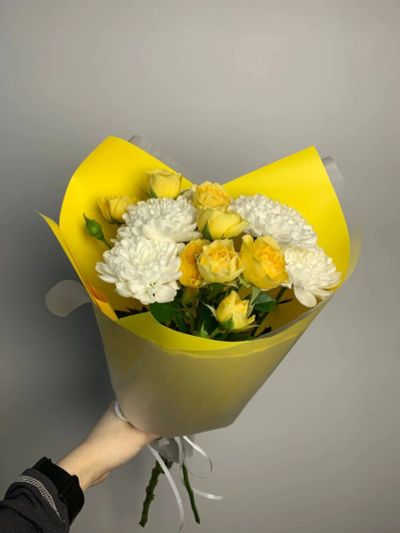 Лот: 25727643. Фото: 1. 5. Букет- комплимент. Свежие цветы