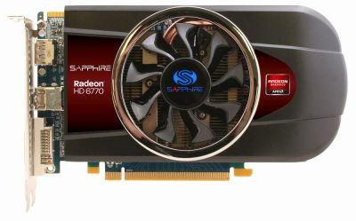 Лот: 9996543. Фото: 1. Sapphire Radeon HD 6770 1024 Мб... Видеокарты