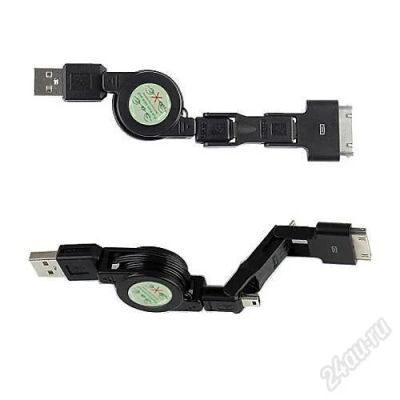 Лот: 2715286. Фото: 1. Универсальный кабель USB 2.0 Deppa... Дата-кабели, переходники