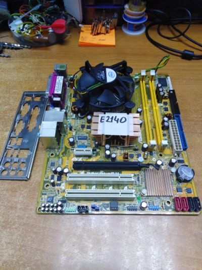Лот: 24988744. Фото: 1. Материнская плата Asus P5kpl-cm... Материнские платы