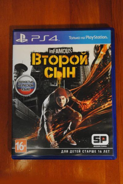 Лот: 4926825. Фото: 1. Infamous: Second Son (PS4 диск... Игры для консолей