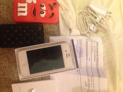 Лот: 4756620. Фото: 1. iPhone 4. Смартфоны