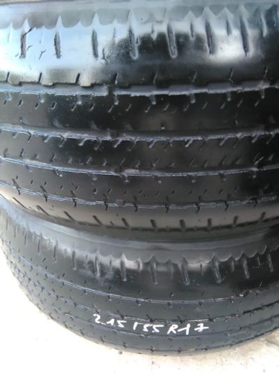 Лот: 12021868. Фото: 1. 215/55 R17 Bridgestone пара. Шины
