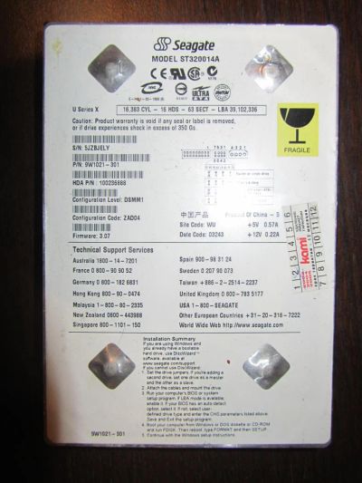 Лот: 4331619. Фото: 1. Жесткий диск Seagate. Жёсткие диски (HDD)