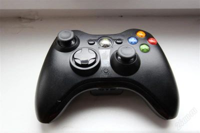 Лот: 1794315. Фото: 1. Новый джойстик X-Box 360 (Черный... Запчасти для игровых приставок, консолей
