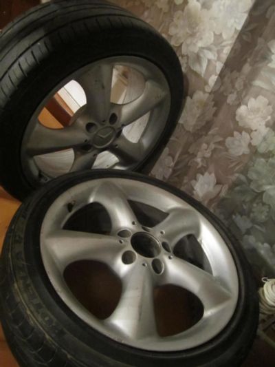 Лот: 7022438. Фото: 1. диски r17 mercedes. Шины на дисках