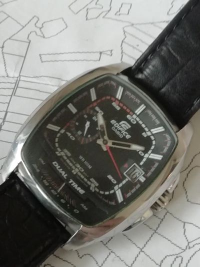 Лот: 15025185. Фото: 1. Casio, 10 атм, сталь, оригинал... Оригинальные наручные часы