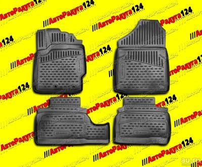 Лот: 18651990. Фото: 1. Коврики салонные Toyota Vitz 130... Чехлы, коврики, оплетки руля